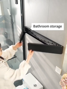 Wall Mounted Foldable Clothes Drying Rack Retractable Laundry Hanger Invisible Design Balcony Clothes Rack Towel Holder