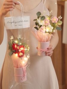 Quà Tặng Ngày Nhà Giáo Mới 2024 Quà Tặng Thiết Thực Cho Cô Giáo Dệt Kim Mô Phỏng Bó Hoa Cao Cấp Bó Hoa Quà Lưu Niệm