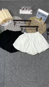 quần đùi bí phồng chất kate 3 màu dành cho nữ utrbr