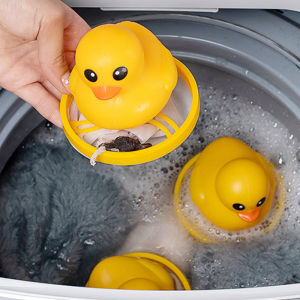 Cute Washing Machine Hair Removal Catcher Filter Mesh Pouch Cleaning Balls Bag Laundry Ball