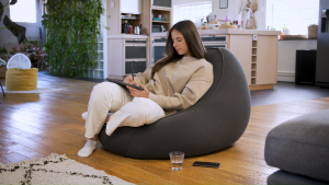 Yogibo Lounger — Ergonomic Lounge Chair Premium Bean Bag Recliner for Living Room