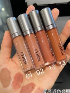 Kiko Matte Lipstick New Arrival Milk Coffee Olive Skin Color Long Lasting Non-Drying Lip Glaze 01 02 14 15 for Any Skin Type