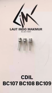 5 BUAH TRANSISTOR CDIL BC107 BC108 BC109 ORIGINAL BC107B BC108B BC109B ASLI BC 107 108 109 ORI ups