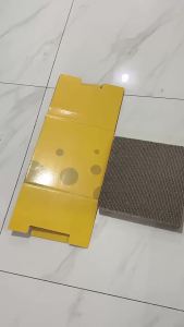 Cat Scratching Pad Double Layer Pet House for Indoor Condo Hard Corrugated Paper Cat Scratch Board Grinding Claw Toys
