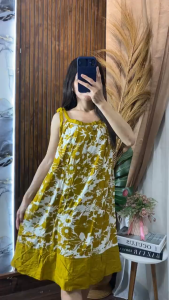 Daster Tali Sambung Full Obras Daster Kerah Kotak