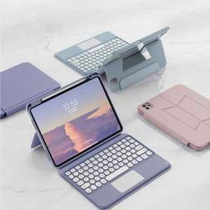 Detachable Magnetic Wireless Keyboard Case for iPad 9th 8th 7th Generation iPad 10.2 10.5 inch Air 3 Case with Pencil Holder 