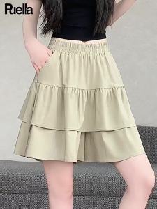 puella | Quần Short Phân Ngũ Nếp Dành Cho Nghỉ Ngơi