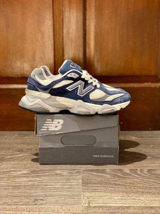 Sepatu New Balance 9060 Navy Sepatu Running Rubber Sepatu Olahraga