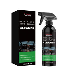 RAYHONG | Car Interior Cleaner Leather Seat Decontamination Remover Fades Grease Mark Restore Shine Prevent Fading Multi Purpose Degreaser