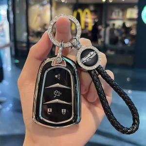 4 5 Buttons TPU Car Key Case Shell Fob Cover Holder For Cadillac ATS-L XTS XT4 XT5 XT6 CTS CT6 ATS 28T SRX Escalade Accessories