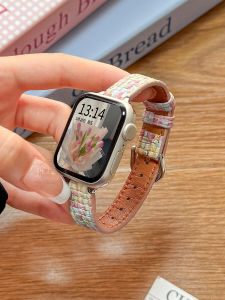 Huawei Fit3/4 Creative Woven Leather Bracelet Smart Sport Watch Band Womens Autumn Winter Model Compatible with Fit1 Fit2