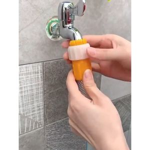 Đầu nối nhanh vòi máy giặt ống nước cứng PVC nối nhanh ống nước mềmvan vặn chặt ống nước tiện dụng-HAUSE
