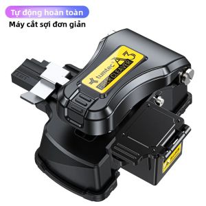 Dụng Cụ Cắt Sợi Quang Một Bước Có Độ Chính Xác Cao Dành Cho Sợi Quang SM/MM Với Chức Năng Tự Động Đặt Lại Lưỡi Dao Bằng Thép Vonfram