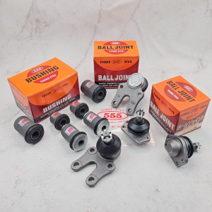 BUSHING ARM SET ATAS BAWAH + BALL JOINT ATAS BAWAH TOYOTA KIJANG 5K 7K 555