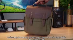 Balo túi đựng máy ảnh cao cấp phong cách RETRO.(Chính hãng EIRMAI)/