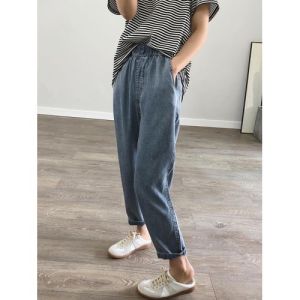 AIYITI | Summer Lightweight Slim Fit Wide Leg Capri Denim Pants