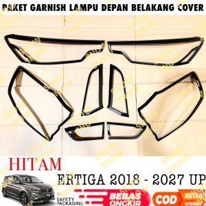 Paket Garnish Depan Belakang All New Ertiga 2018 2024 2025 2026 2027 Hitam Chrome