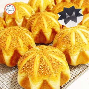 ไม่ติดแปดเหลี่ยมแม่พิมพ์ขนมปังต้นคริสต์มาสหกเหลี่ยมเบเกอรี่เครื่องมือรูปแบบดอกไม้เครื่องครัวทำอาหาร DIY เบเกอรี่แม่พิมพ์