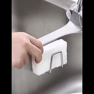 Rak Gantung Tempel Stainless Steel Kitchen Hook Organizer BHECKS2