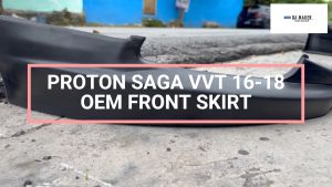 【Ready Stock】PROTON SAGA 2016 OEM VVT FRONT SKIRT 2016 2017 2018 MATERIAL PUR PU GETAH