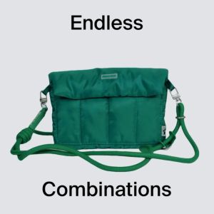 Blanc Nué The Bubble Pouch (Modular Puffer Sacoche Bag)