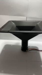 MUSICER 7 x 9 inches Horn Plastic Thread Type for Tweeter Driver Unit HDTW25-07/HDTW25-09/HDTW25-15