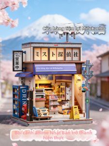 HECAN | Mini DIY Wooden Construction Model for Girls