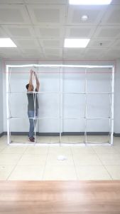 DPS POP UP STRUCTURE BACKDROP DISPLAY STRAIGHT| BANNER FRAME| EVENT DISPLAY STAND