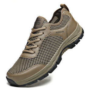 Paul Camel Mens Shoes Breathable Mesh Shoes Mens Sports Mesh Casual Shoes Soft Bottom 47 Mesh 48 Outdoor Climbing Boots