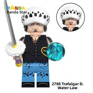One Piece Character Figurines for Small Block Building