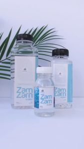 Air Zam Zam 250ml Asli 100% Orginal Zamzam Water Oleh Oleh Haji Umrah