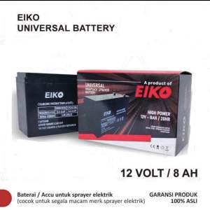 Battery aki sprayer elektrik Eiko | cocok untuk semua merk sprayer