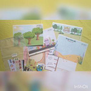 Paket Alat Menggunting dan Menempel CUT AND PASTE