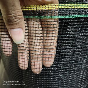 Waring Hitam/Jaring Waring/Jaring Ikan 1 Rol 100 Meter