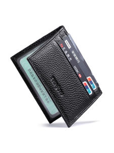 Genuine Leather Drivers License Cover Multifunctional Card Holder for Men Ultra-Thin Mini Card Clip Womens Business Style