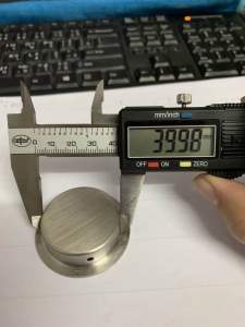 มือจับฝังกลม มือจับบานเลื่อน สแตนเลส เกรด 304