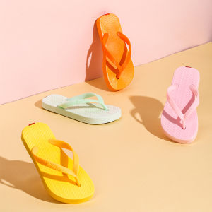 Childrens Summer Anti-Slip Soft Bottom Sandals Boys Girls Toddler Baby Cute Parent-Child Toe Post Footwear Casual Wear