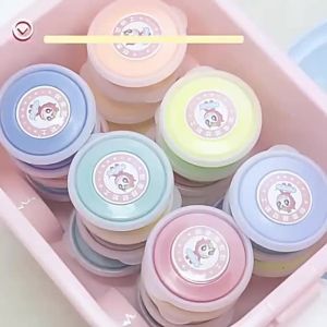 [SG Seller]Ultra light clay childrens dough plasticine clay set kindergarten handmade DIY toys space clay