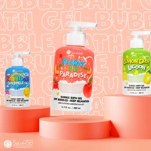 บับเบิ้ล บาธ เจล ทำฟองในอ่างอาบน้ำ ขนาด 500ml - กลิ่น เรนโบว์สปริงเคิ้ลสแปลช| Bubble Bath Gel 500ml - Rainbow Sprinkle Splash