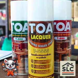 TOA สเปรย์ แลคเกอร์ไม้ 400cc.