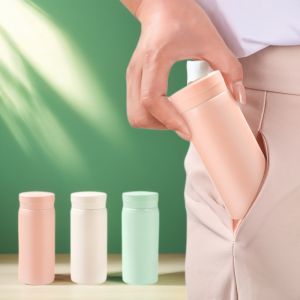 แก้วเก็บความร้อนขนาดเล็กพกพาได้ แก้วน้ำแบบถือได้ 316 สแตนเลส แก้วเก็บความร้อนแบบพกพา แก้วน้ำขนาดเล็กสำหรับนักเรียน แก้วน้ำแบบมินิ