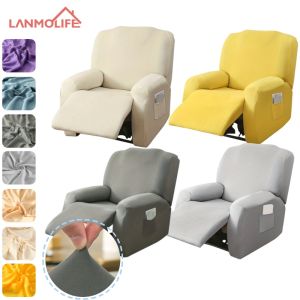 ผ้าคลุมโซฟาแบบยืดได้ ถอดซักเครื่องได้ สำหรับโซฟาปรับเอนเดี่ยว ผ้าสแปนเด็กซ์ ป้องกันฝุ่น ปกป้องเฟอร์นิเจอร์