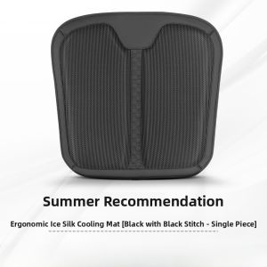 Porsche Car Seat Cushion Single Piece Ventilated Breathable NAPPA Leather Cool Pad Four Seasons Universal Flannel Car Seat Cover