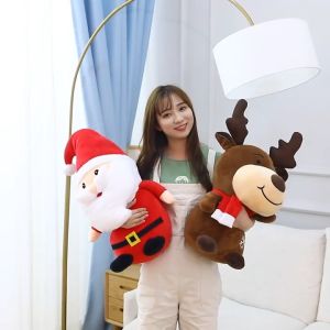 đồ chơi gấu bông tuần lộc người tuyết noel