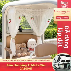 Rèm Trang Trí Chống Nắng Cho Xe Đạp 3 Bánh AMALEW CA500HT