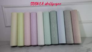 3D Wall Panel Linen Texture Peel-and-Stick Waterproof Wallpaper Suitable for Living Room and Bedroom Wall Decoration