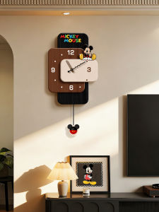 CTYLIGHTZ | Vintage Mickey Creative Silent Luminescent Wall Clock