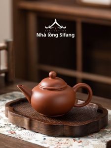 SIFANGTING | Bình Pha Trà Thổ Cẩm Tử Sa Thật Yixing