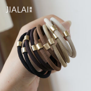 High Elasticity Hair Ties for Girls New 2025 Hair Bands Durable Hair Bands Adult Hair Bands Original Design Fresh Outlined