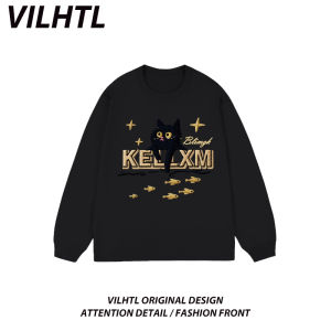 Áo Thun Cotton Dài Tay Cổ Tròn Thêu Chữ Thời Trang Nam Mùa Xuân Thu Thường Ngày Thoáng Khí Ấm Áp Thoải Mái